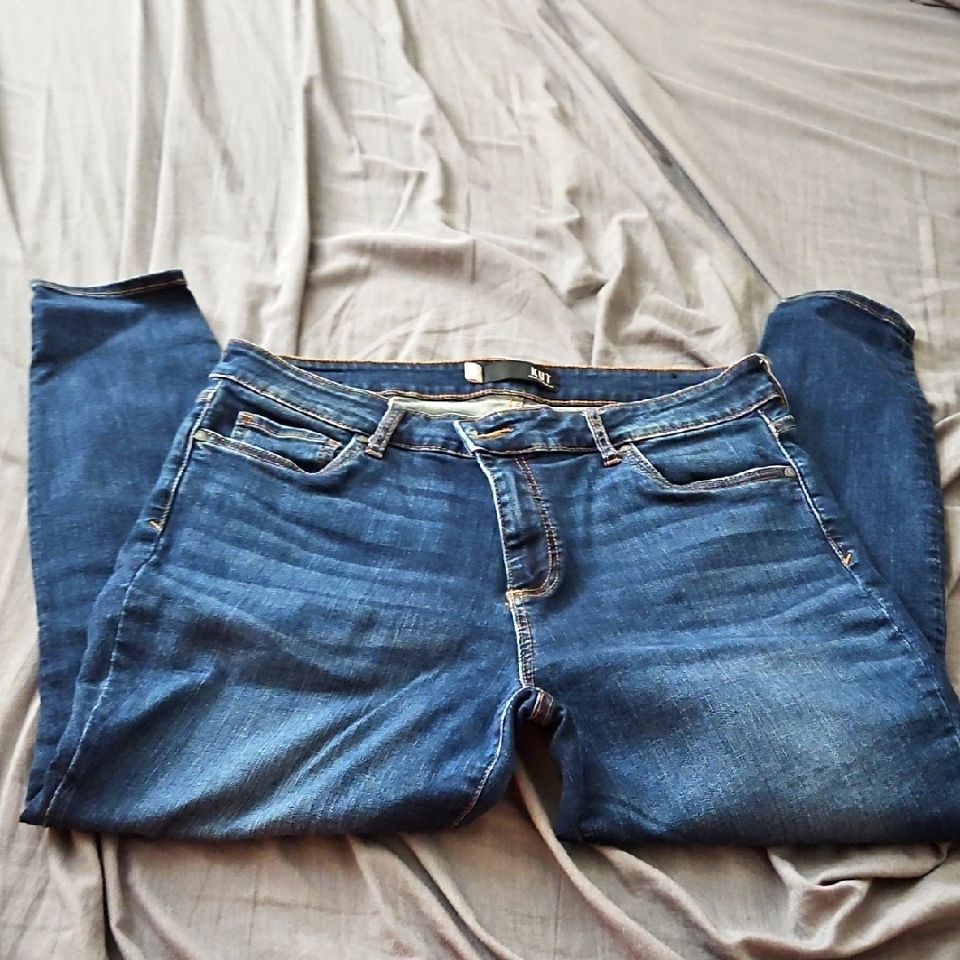 Size 14p Kut From The Kloth Dark Blue Women's Skinny Jeans